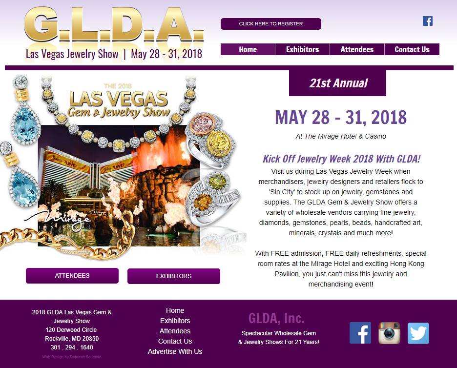 GLDA Las Vegas Gem & Jewelry Show – Mirage Hotel & Casino