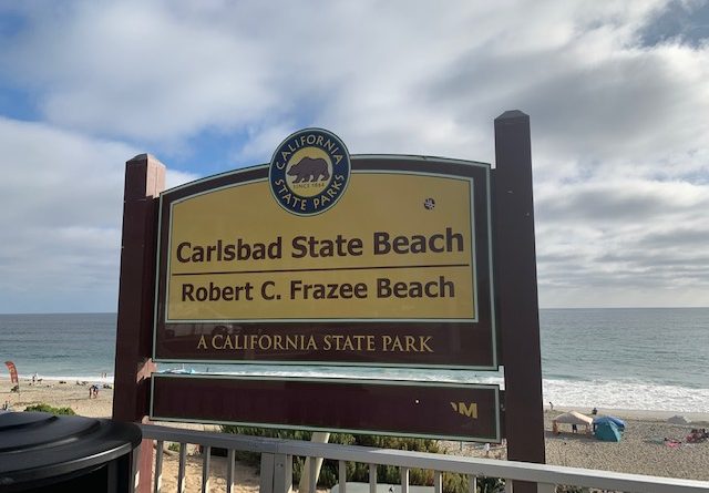 Carlsbad State Park Sign