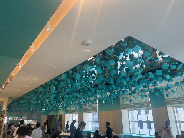 I recently went to NYC and dined at the fabulous Blue Box Cafe by Daniel Boulud. Check out my blog for my thoughts on this experience - the link is in my bio! #blueboxcafe #thelandmarknyc #breakfastattiffanys #tiffanyandco